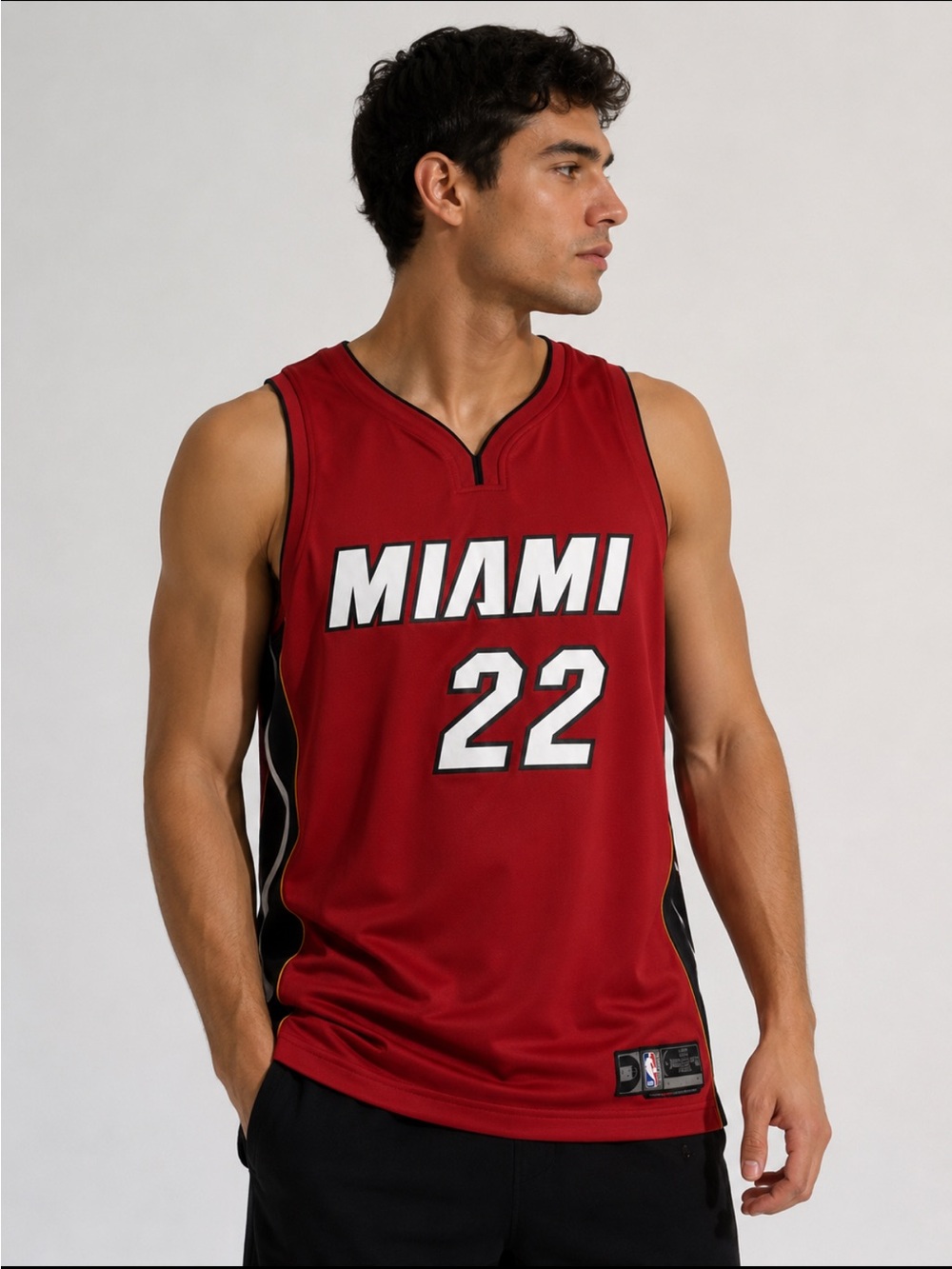 Jimmy Butler #22 Miami Heat Fanatics NBA Red Jersey Men’s Medium NWOT